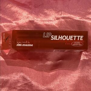 I'm Meme Lip Silhouette Matte Velvet Tint - Flare Coral